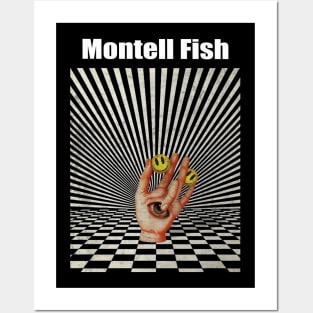 Illuminati Hand Of Montell Fish Posters and Art